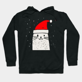 Santa Cat Hoodie